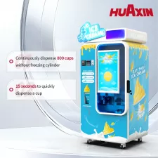 آلة بيع الآيس كريم - 24/7 حل الآيس كريم الآلي